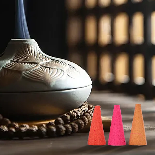 Colorful Fragrance Incense Cones Set 3