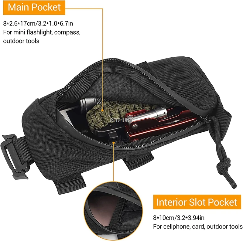 Sac Banane Tactique Homme À Taille Pochette Téléphone Mobile Étui EDC Outdoor Multifonction Résistant Idée Cadeau Homme Sport Randonnée Du 8,86 € | DHgate