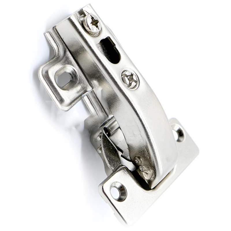 Description Picture 6 of item2pcs Blind Corner 90 Degree Kitchen Cabinet Concealed Angular Door Hinge Set Nickel-Plated Iron Hardware Cabinet Hinges