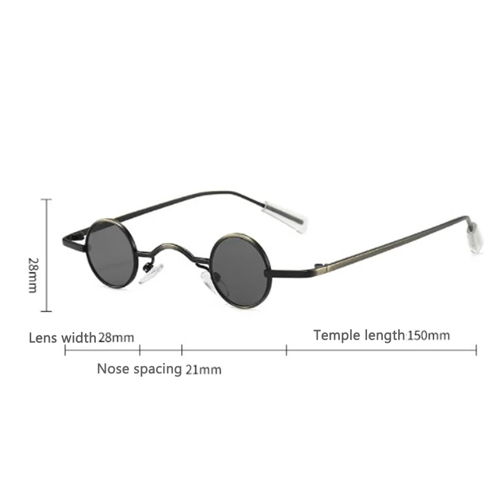 Mini Vintage Retro Sunglasses Extra Narrow Oval Round Skinny Cat Eye  Sunglasses Goggles Eyewear - Walmart.com