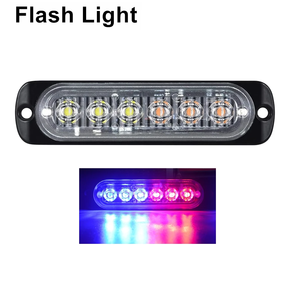 Amber LED Emergency Warning Light Strobe Beacons Safety Rotary Lamp With Epoxy For Heavy Duty Vehicles - View #5