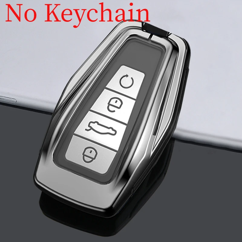 Nuova custodia per chiave a distanza per Auto in metallo TPU per Geely Emgrand X7 EX7 Coolray 2019-2020 custodia per accessori per Fob per lo Styling automatico - Sec7f68989a8a4fecbb623e8535bf6d85u