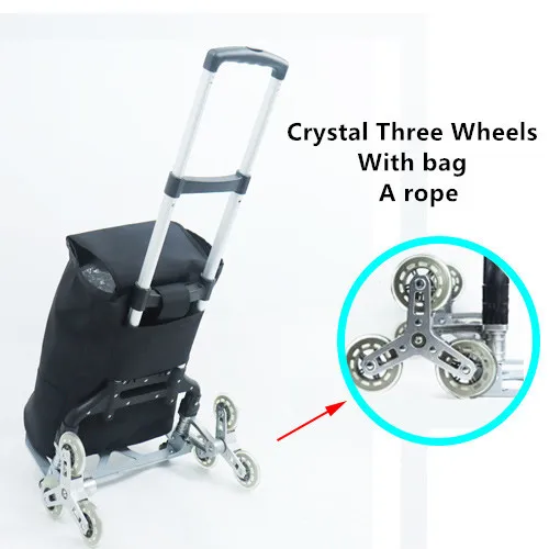 crystal wheel bag