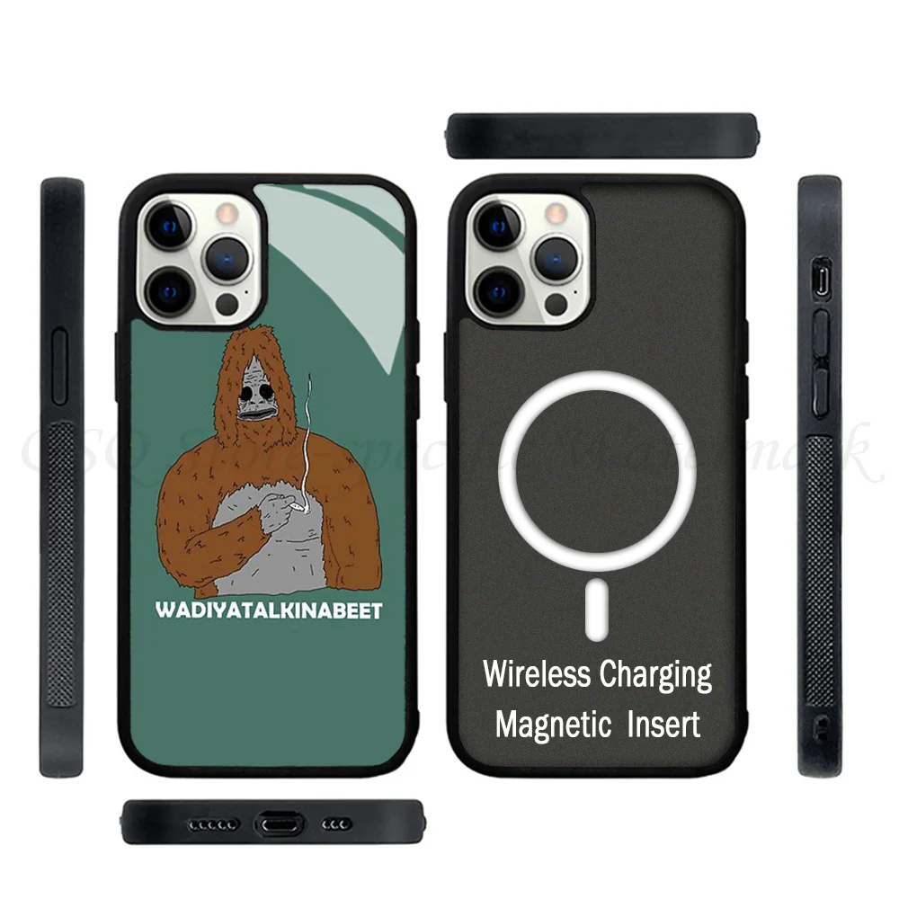 Sassy Big Lez Show Sassy чехол для телефона, сильный магнитный для IPhone 15 14 13 Pro Max 11 12 для Magsafe Wireless