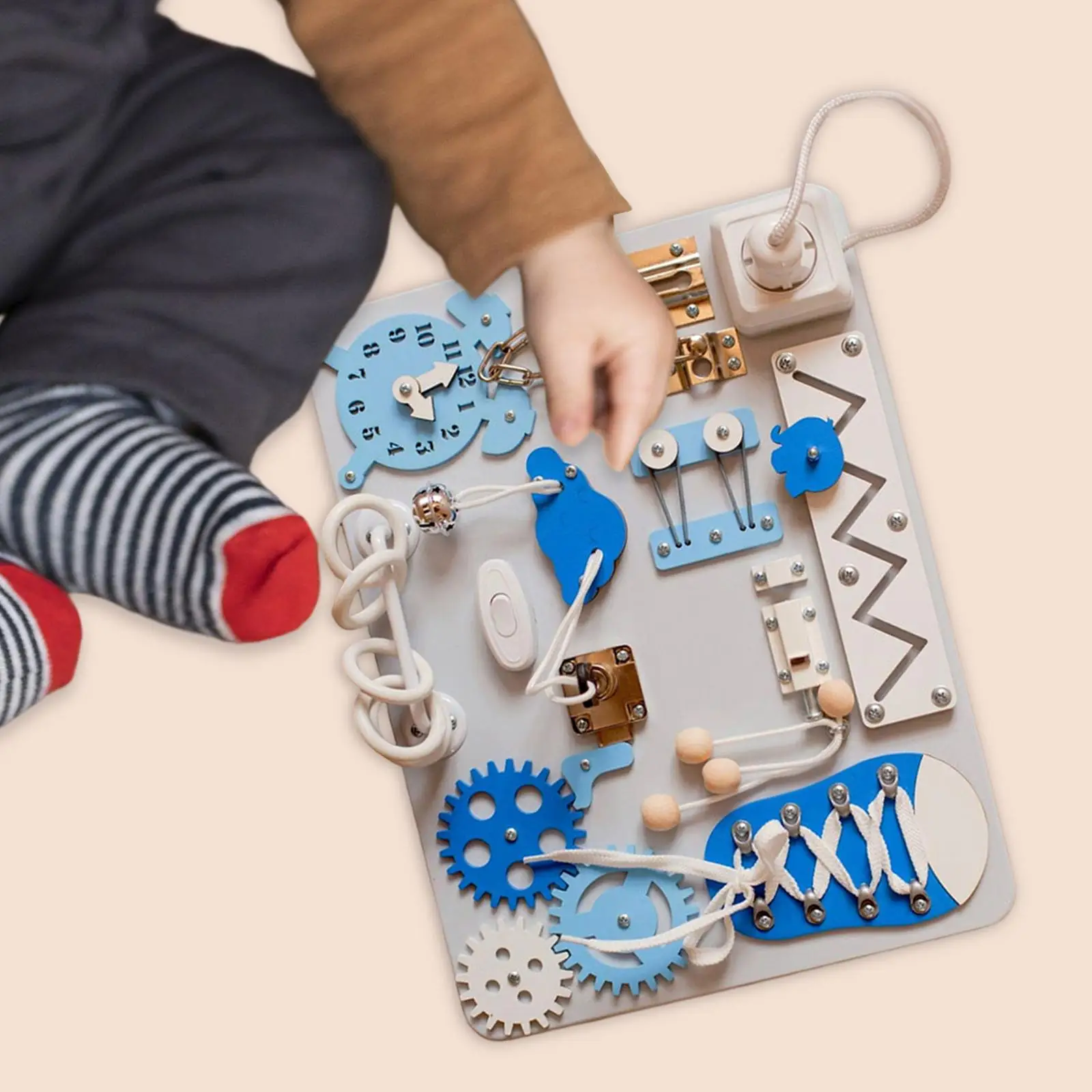 Sensory Busy Board Busy Board For Toddlers Years Wooden