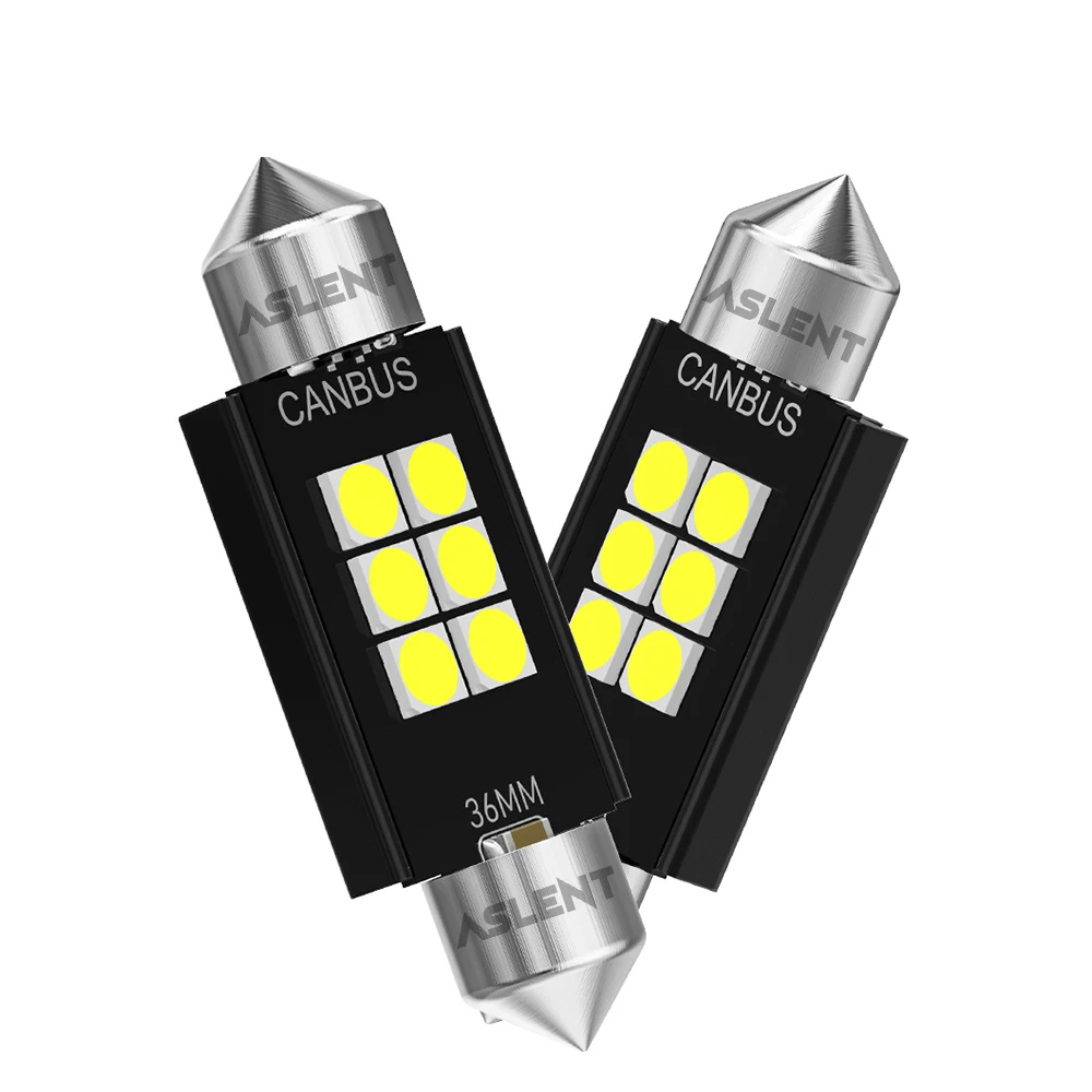 

10pcs C5W C10W LED Bulb Canbus 31mm 36mm 39mm 41mm Festoon Led Car Interior Light Dome Reading License Plate Lamp 12V Auto White