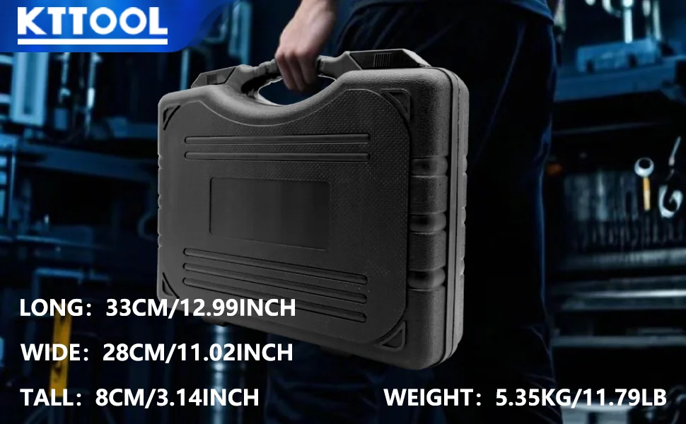 13-teiliges 1/2 Zoll Antriebswellen-Steckschlüssel-Set, Spindelmutter-Steckschlüssel 22-75mm, Geeignet für Chevrolet, Dodge und die Meisten Anderen Modelle – Detail 5
