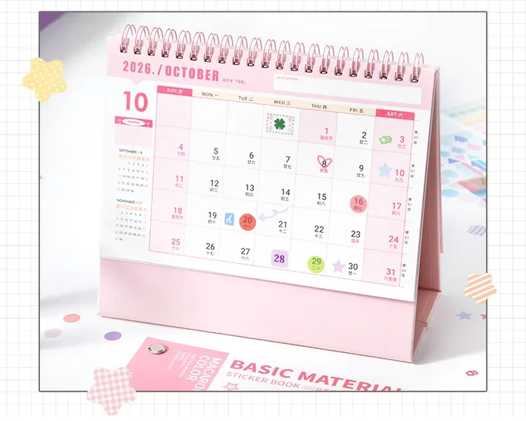 Journal GO 30 Stück bunte Punkte Aufkleber farbige Markierungen Aufkleber Papier für Tagebuch Scrapbooking Collage Karte Dekoration Zubehör – Detail 15