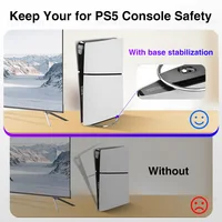 Metal Vertical Cooling Stand For PS5/Slim/Pro Console Anti-Slip Bracket Base Holder For Playstation PS5 Accessories - Image 6