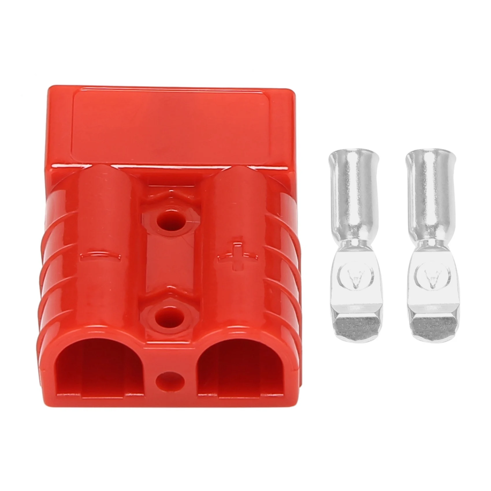 

For Anderson Style Plug Connectors 50A 600V 6-12AWG AC/DC for 6AWG Plated Solid Terminals Plugs