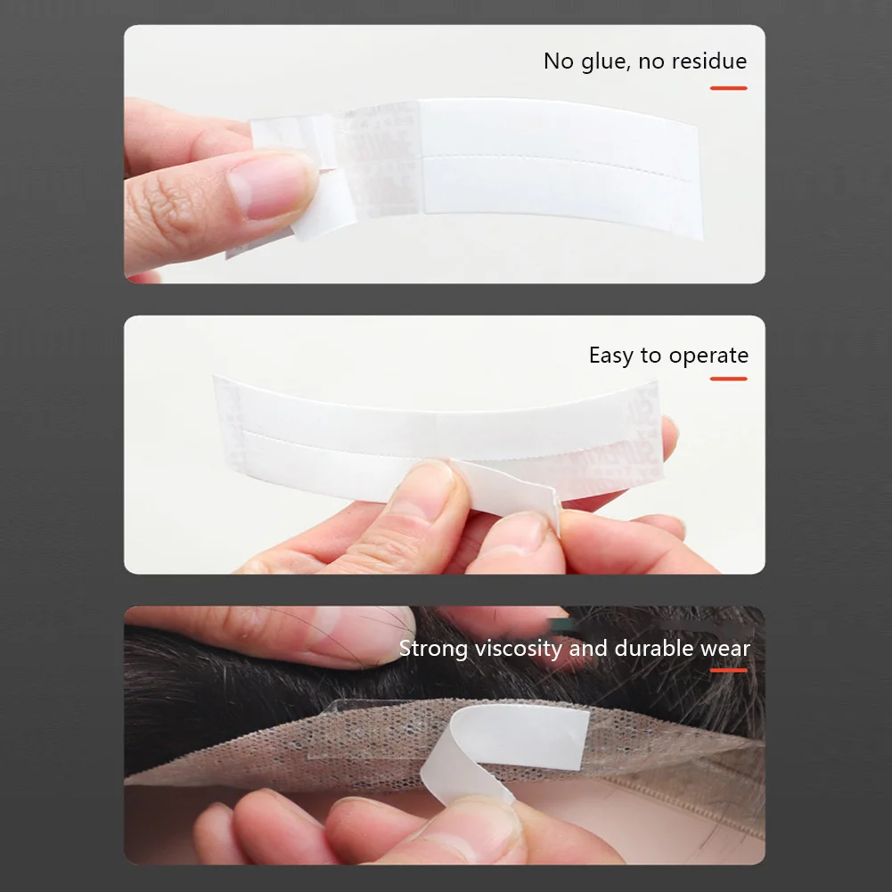 Supertape Waterproof Hair Tape Double Side Adhesive Super Tape For Lace Wig Toupee Replacement Hairdresser Accessories 10pcs/lot