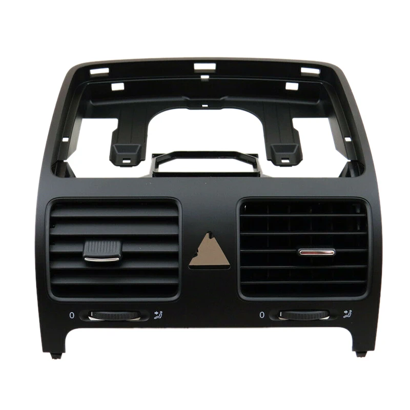 

Black Front Central Dashboard Air Outlet Vent for Jetta Golf Rabbit MK5