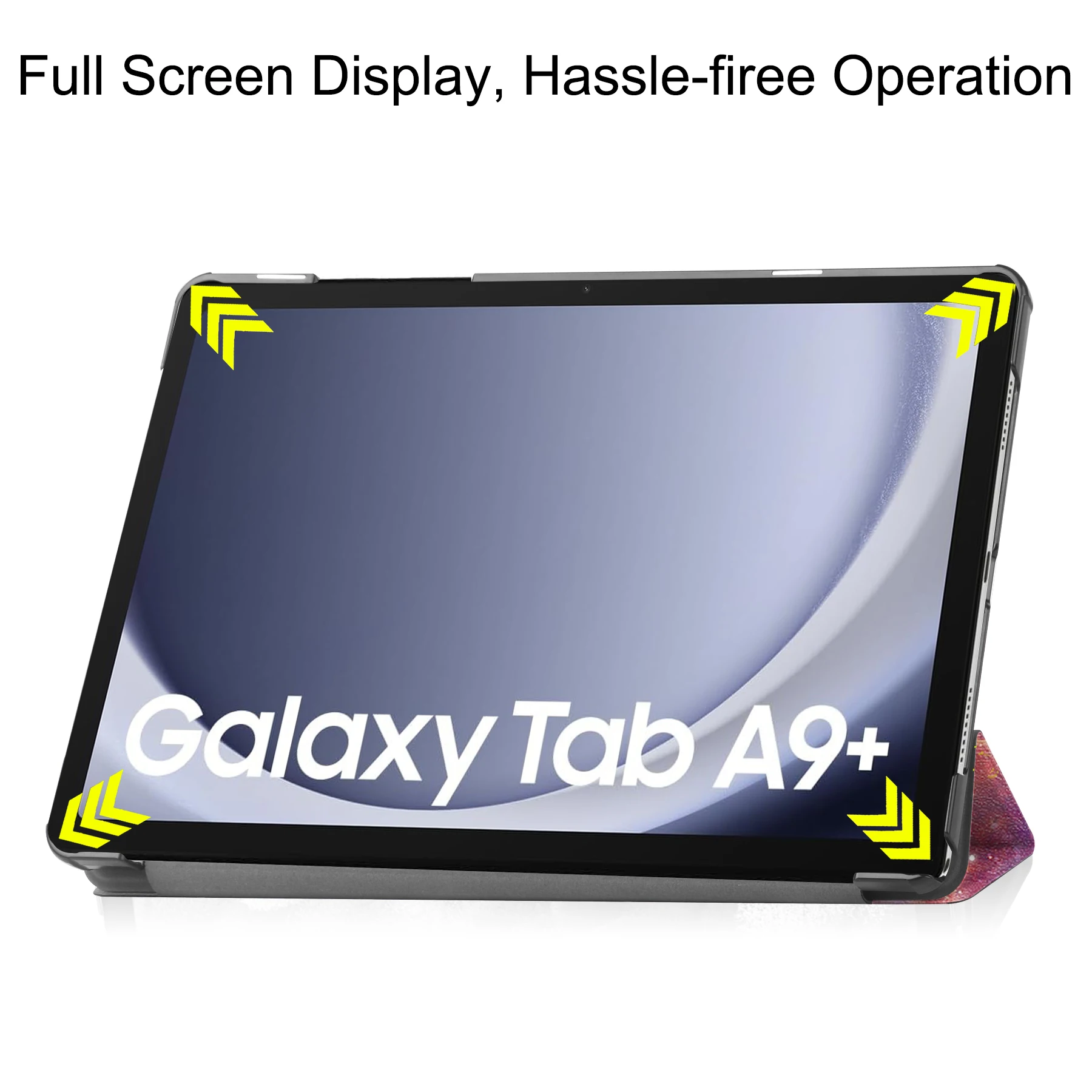 Smart Tablet Stand Capa Capa para Samsung Galaxy Tab a9 8.7 2023 Sm-x110 X115 X117 a9 Plus 11 Sm-x210 X216b X218u 2023 - Imagem 4