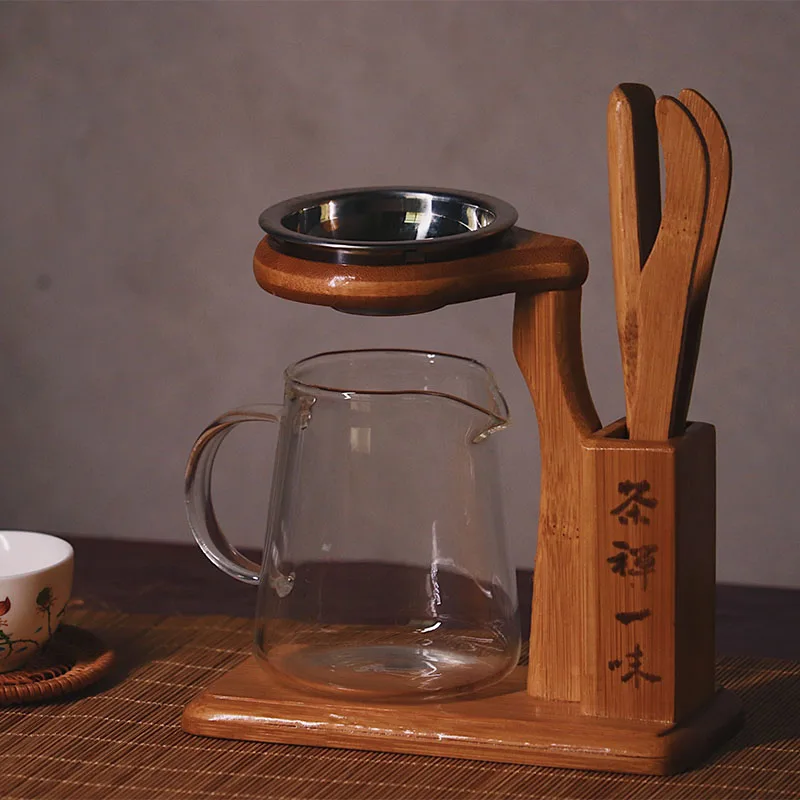 

Heat-resistant thick glass fair mug heat-resistant points tea ware tea leakage tea sea Kung Fu glass tea set accessories postage