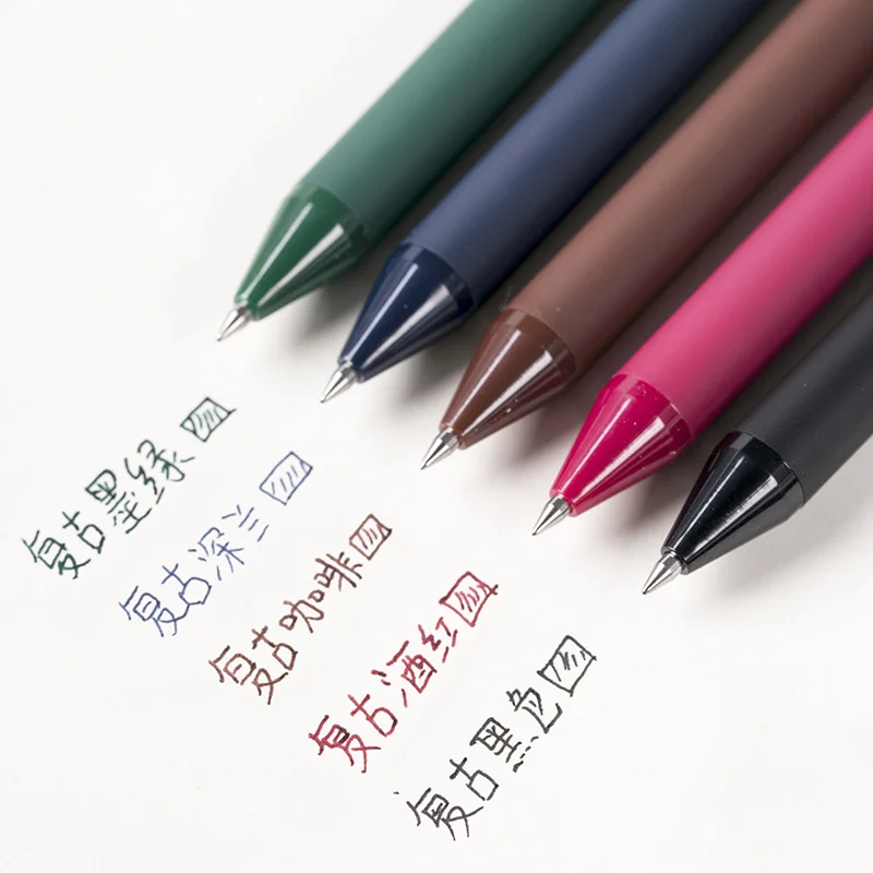 Kaco retractable gel pens 0.5mm for Kids School Office