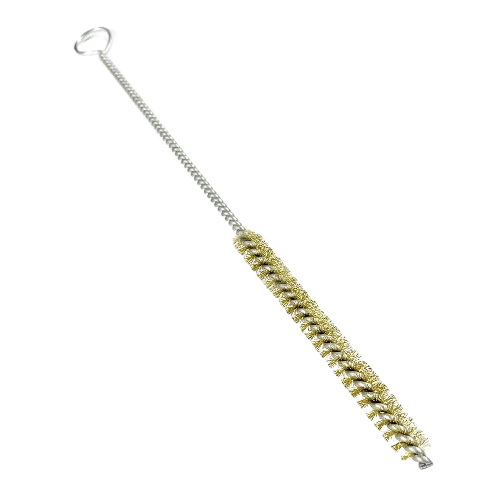 Pipe Brush Flexible Small Multipurpose Remove Rust Brass Brush Durable Tube Brush for Cleaning Polishing Tube Bottles Automotive 3
