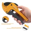 32/42/65MM Pipe Cutter Ppr Professional Scissor Sk5 Heavy Duty Labor Saving Pvc Hose Scissor Electric Line Cutting Tool 3