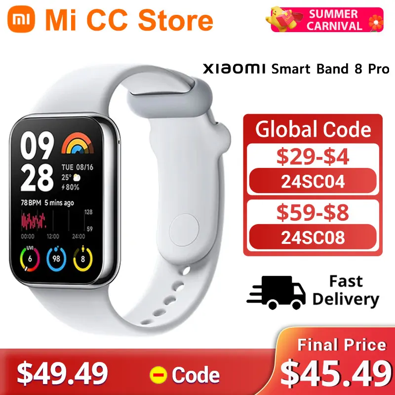 Xiaomi Mi Band 8 Pro versione globale Smart Wristband1.74 