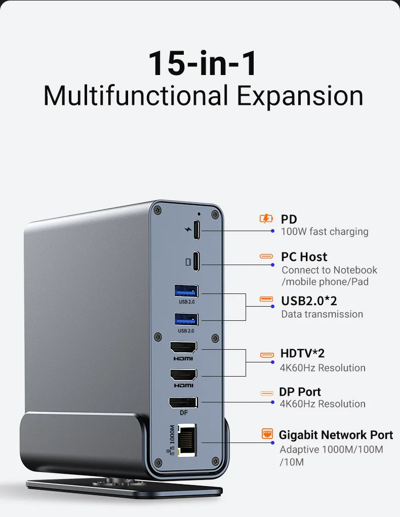 USB C Docking Station Image 3