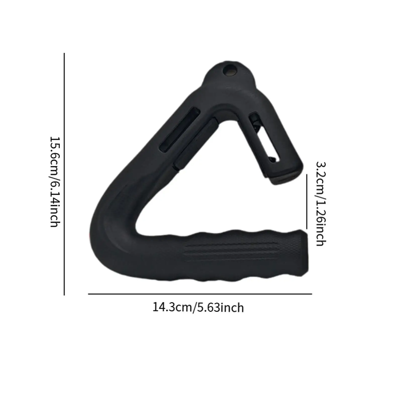 2Pcs Pull up Bar Handles Resistance Band Handles Ergonomic Cable Machine Accessories for Home Gym Strength Training Dumbbell