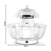 Household Popcorn Machine Fully Automatic Popcorn Puffing Machine Small DIY Popcorn Machine with Bowl for Convenient Storage 3