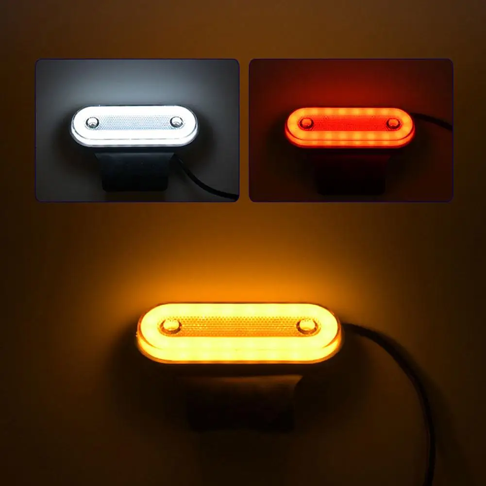 10 Pz/4 Pz Camion Side Marker Light Led Luci Del Rimorchio Riflettore Van Luci Di Ingombro Per Scania Per Daf Isuzu Truck 12V-24V C4S8