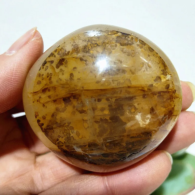 Cristalli E Pietre Curative Pietra Di Cristallo Naturale Forma Di Uovo - Foto 3