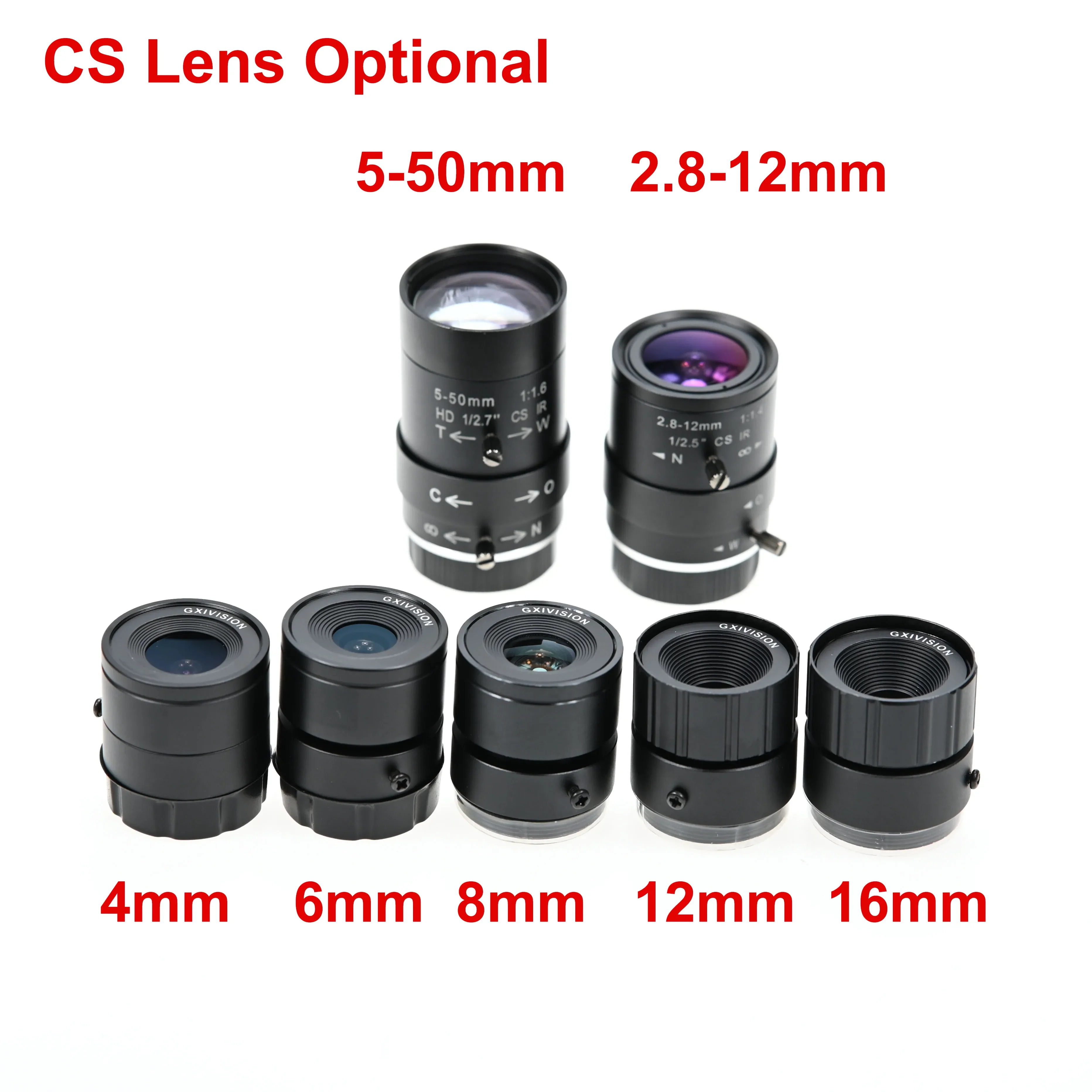 OV9281 120FPS Global Shutter 720P USB Case Camera ,Monochrome, Golf Simulator Webcam,5-50mm Zoom CS Lens,High Frame Rate Capture 5