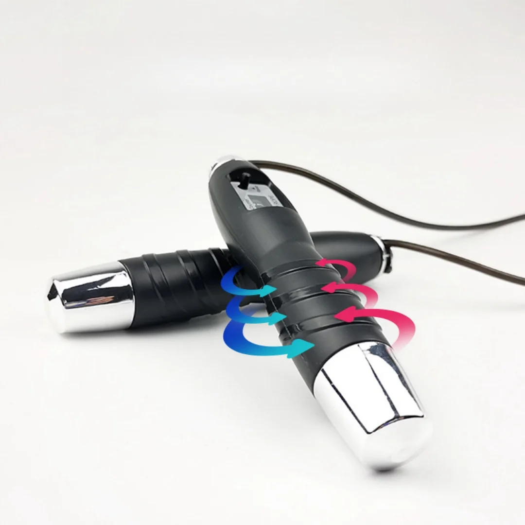 1 piece fitness jump rope 10 feet about 3 meters adjustable with counter anti winding fast sports rope skipping cable