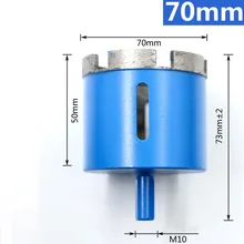 

1pcs 6-75mm Opener Diamond Coated Hole Saw Cutter Glass Marble DrillBits Cutting Power Tools Electric Drill Bits