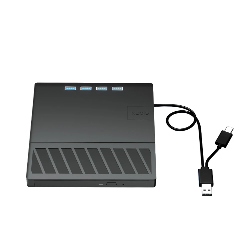 7 in 1 USB 3.0 Type C DVD Player Burner Reader Slim Portable CD DVD Player CD Burner for Windows XP/7/8/10/11 Laptop Desktop