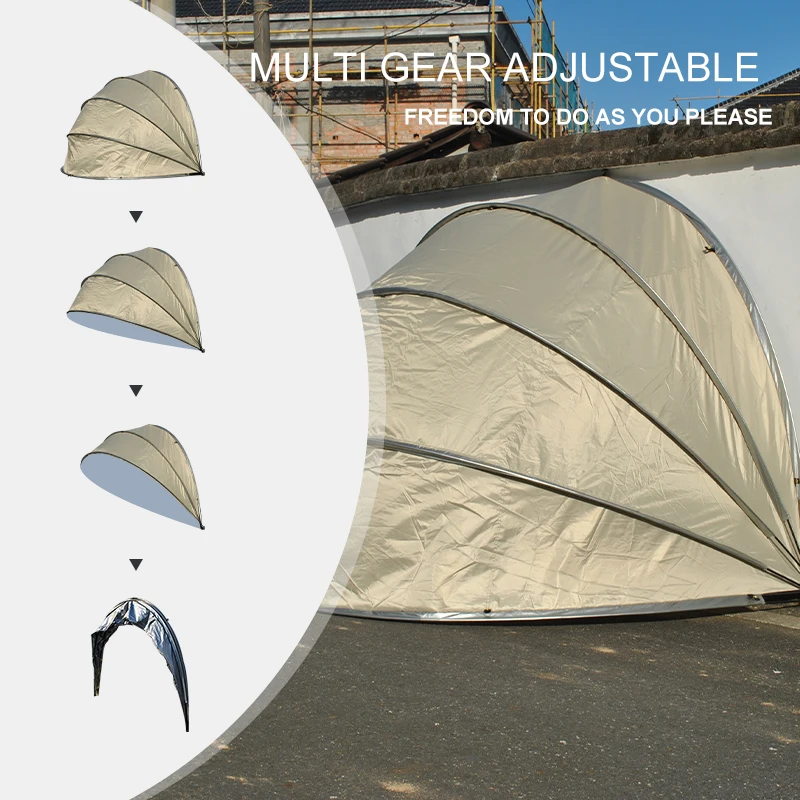 Rainproof and dustproof portable outdoor bicycles and motorcycle tent,multifunctional storage room miscellaneous room，bike