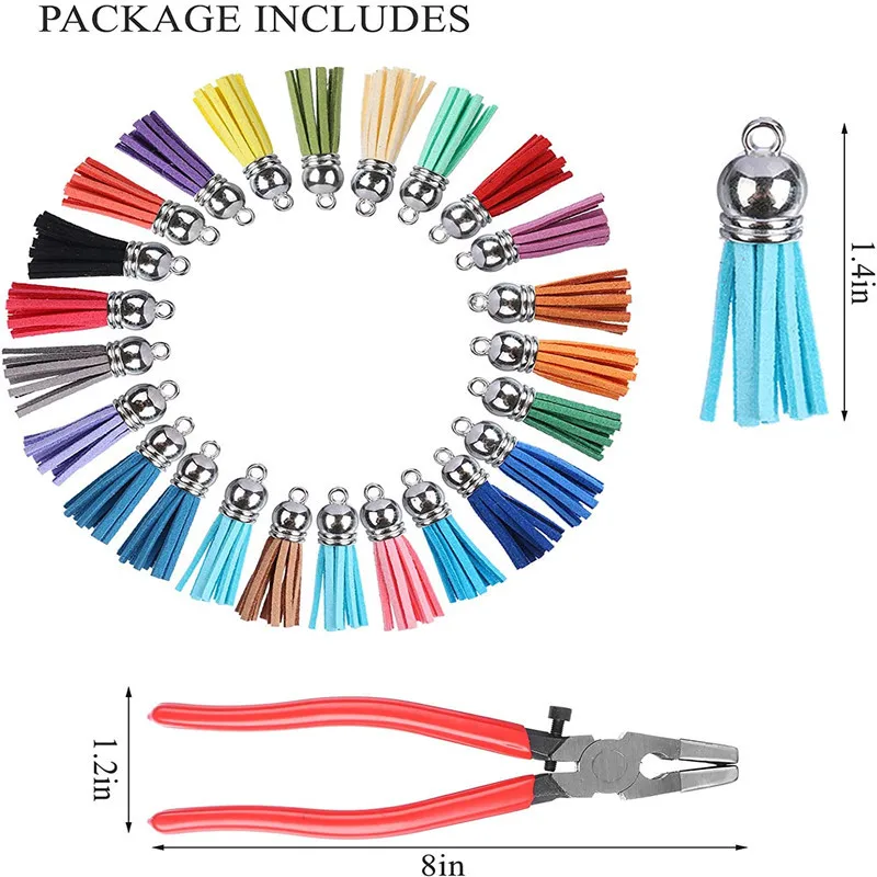 50PCS Lanyard for KEY Fob Hardware 1 Inch for KEYchain and Wristlet Clamp  DIY Craft Making