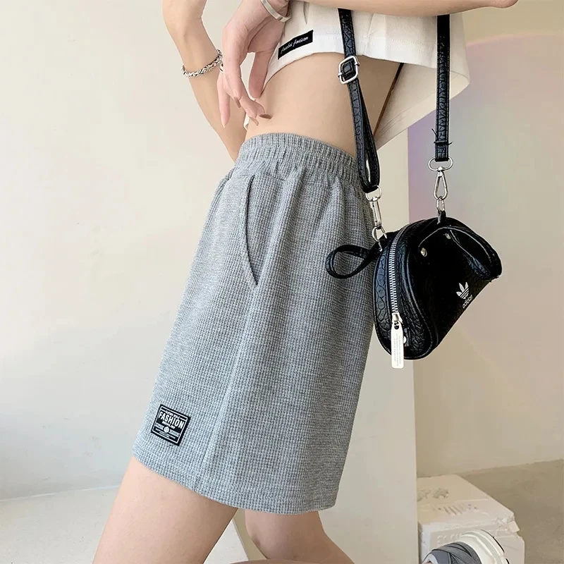New Women Summer Sports Fitness Skinny Slim Shorts Causal Yoga Shorts Low Waist Stretchy Gym Clothing Short Pants