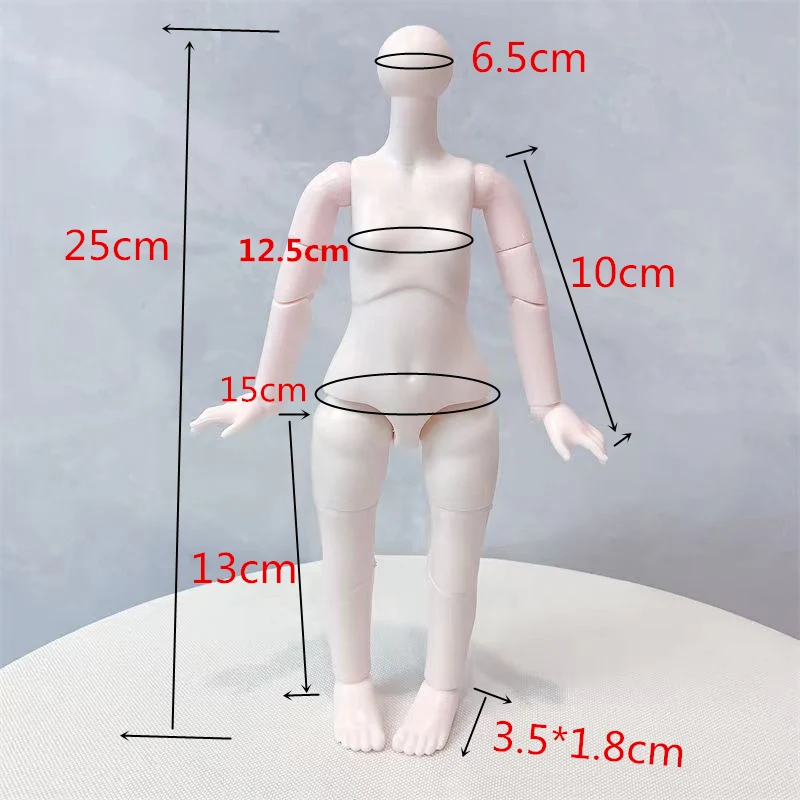 海1/4スケールドールボディ　専用ヘッド　2 新アニメドールヘッドでかわいいヘッドと14ミリメートル目1/6