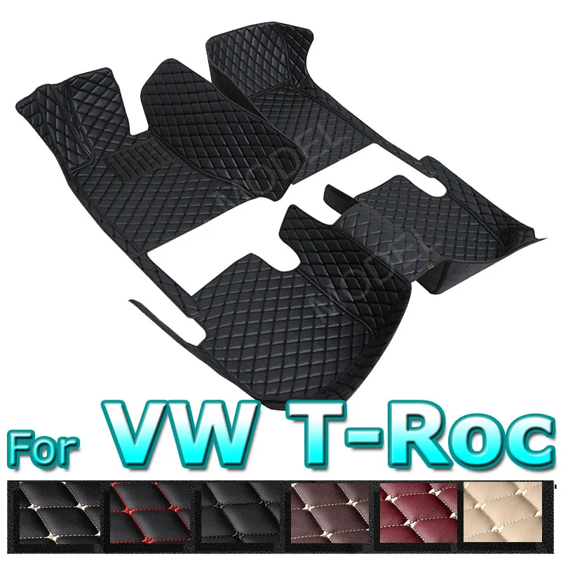 

Car Floor Mats For VW Volkswagen T-Roc A11 AC7 2018 2019 2020 Waterproof Tapete Automotivo Para Carro Car Mats Car Accessories