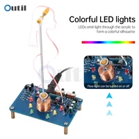 Analyste de balançoire électronique DC5V, production de circuits, bricolage, oscillation électromagnétique, kit de soudage expérimental, pièces détachées 2
