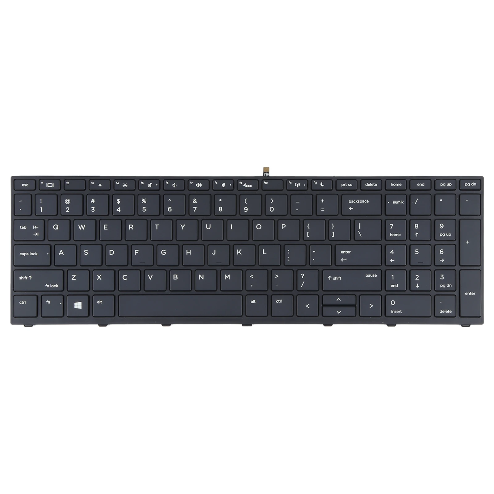 For HP Probook 450 G5 455 G5 470 G5 650 G4 650 G5 US Version Keyboard with Backlight