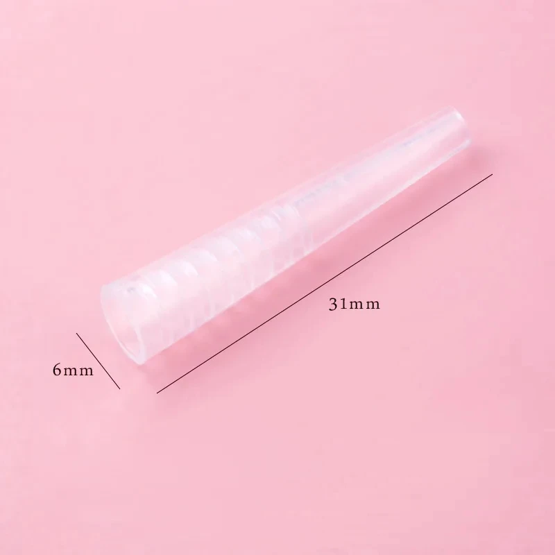 실리콘 핀셋 커버 미니 소프트 트위저 팁, 방수 투명 보호 케이스, 보조 도구, 50 개, 10 개