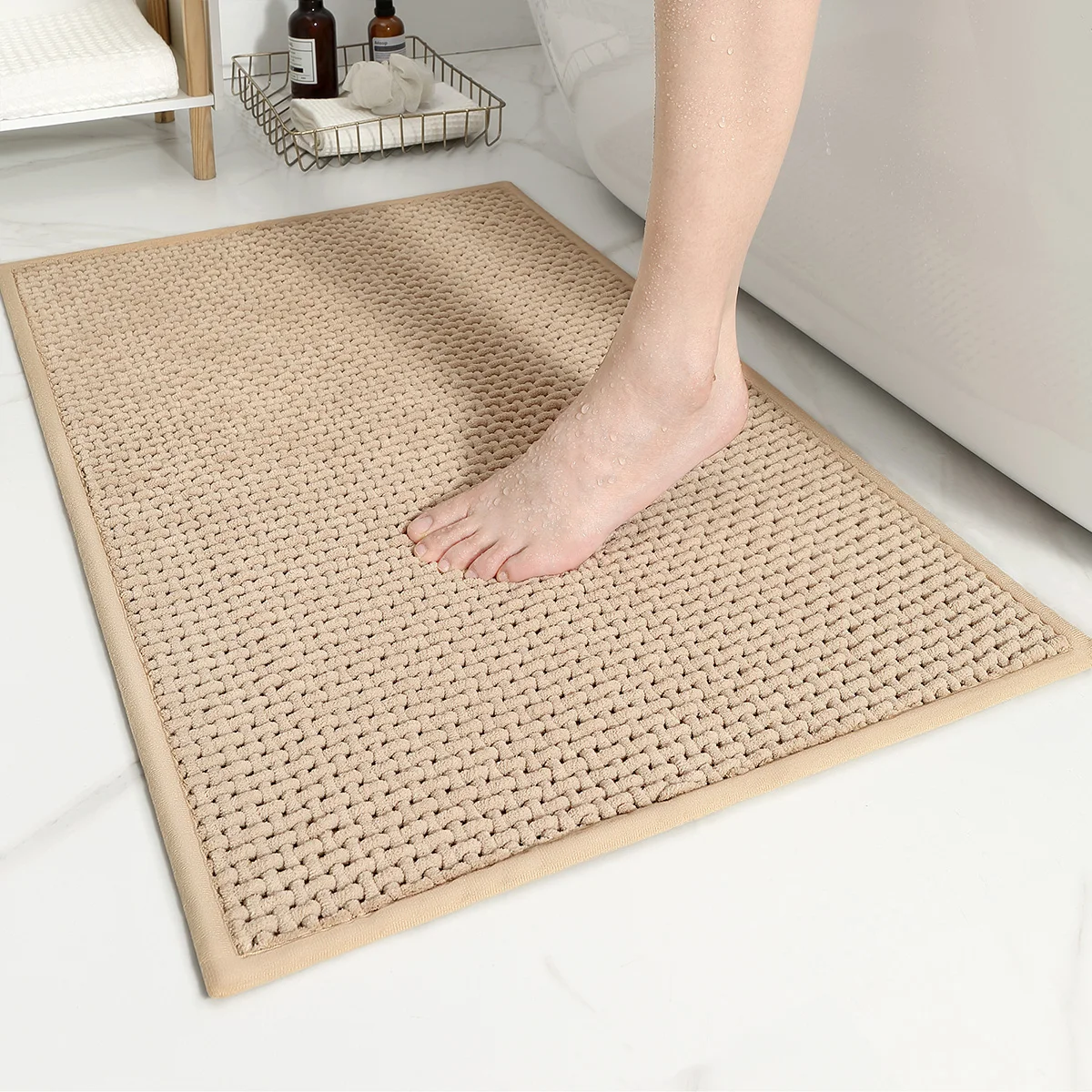 DEXI Bathroom Water Absorbent Rug Set Door Mats Kitchen Carpet Anti Slip  Bath Mat - AliExpress