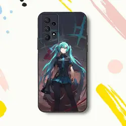 Sweet Hatsune Miku Anime Soft Black Phone Case Cover - SamsungA32 5G (Z1)