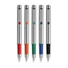 MAJOHN B25 Fountain Pen&Ballpoint Pen Stainless Steel  Pen Core,Ink Absorber,Ink Bag Dual-use,F-tip Durable Office Writing Pens 5