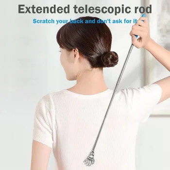 Привидение коготь выдвижной массажный скребок портативный бытовой не нужно запрашивать царапины артефакт из нержавеющей стали скребок