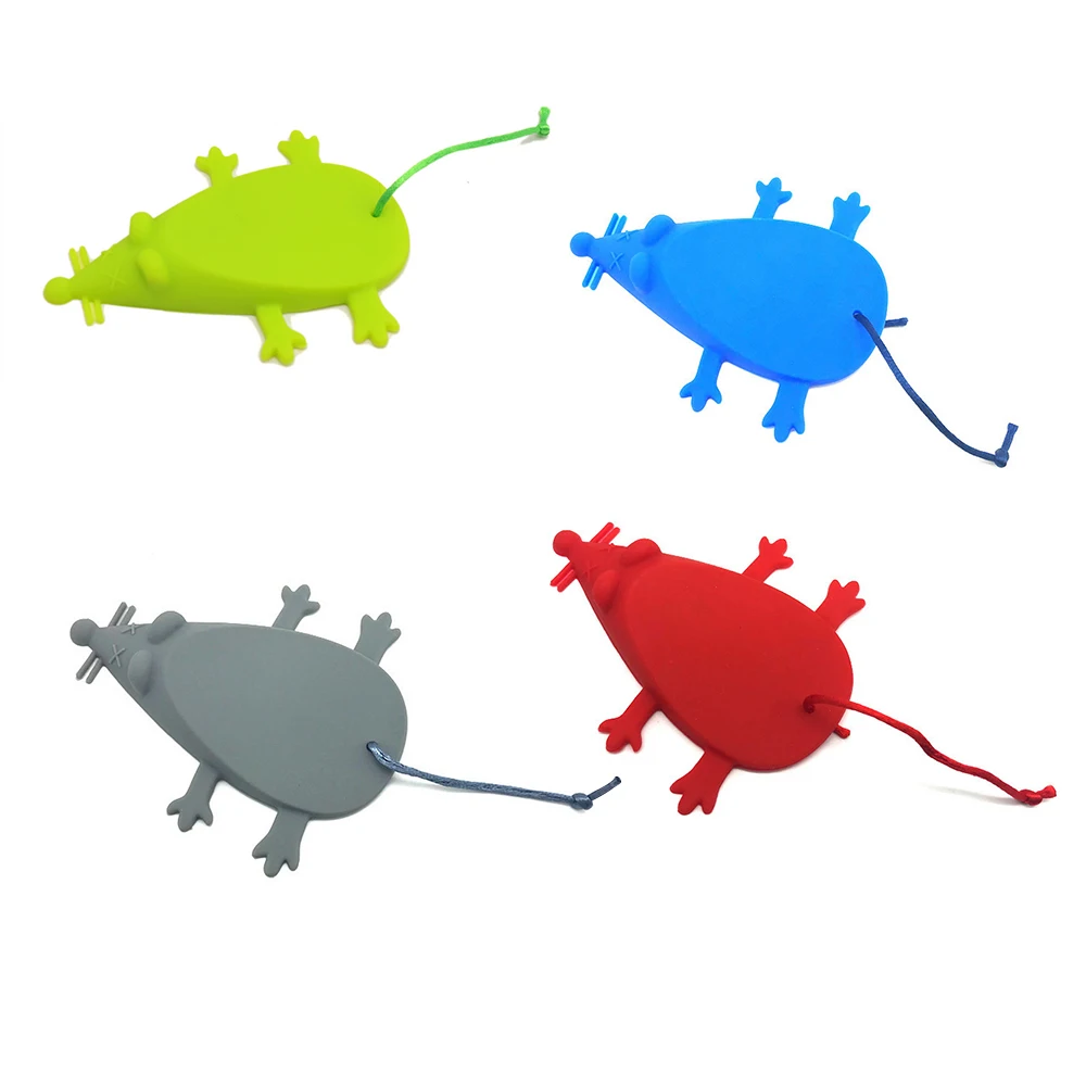 Silicone Rubber Mouse Door Stop Cute Cartoon Door Stopper Safe Protector Guard Anti-pinch Home Hardware