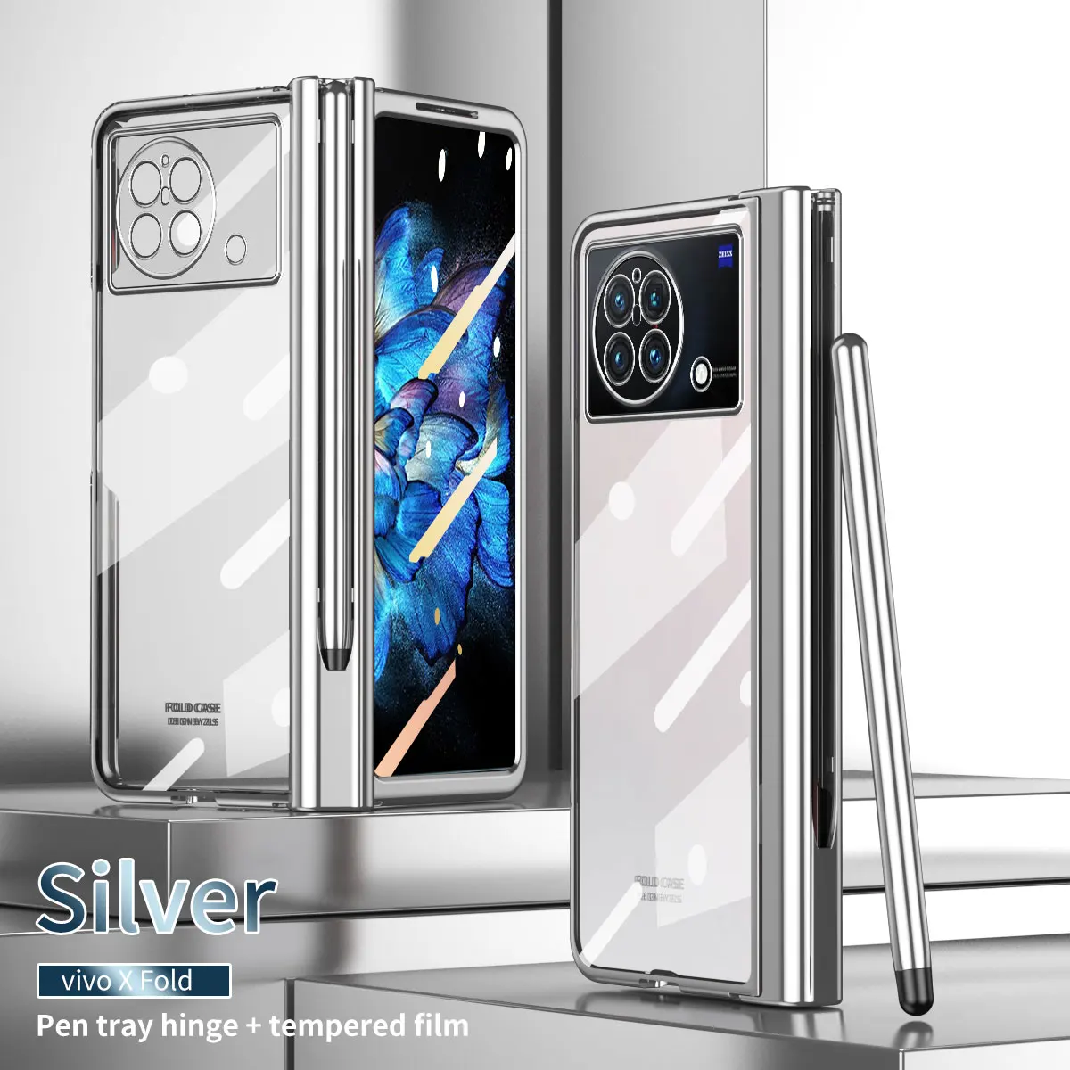 

Чехол для VIVO X со складными петлями и держателем для ручек