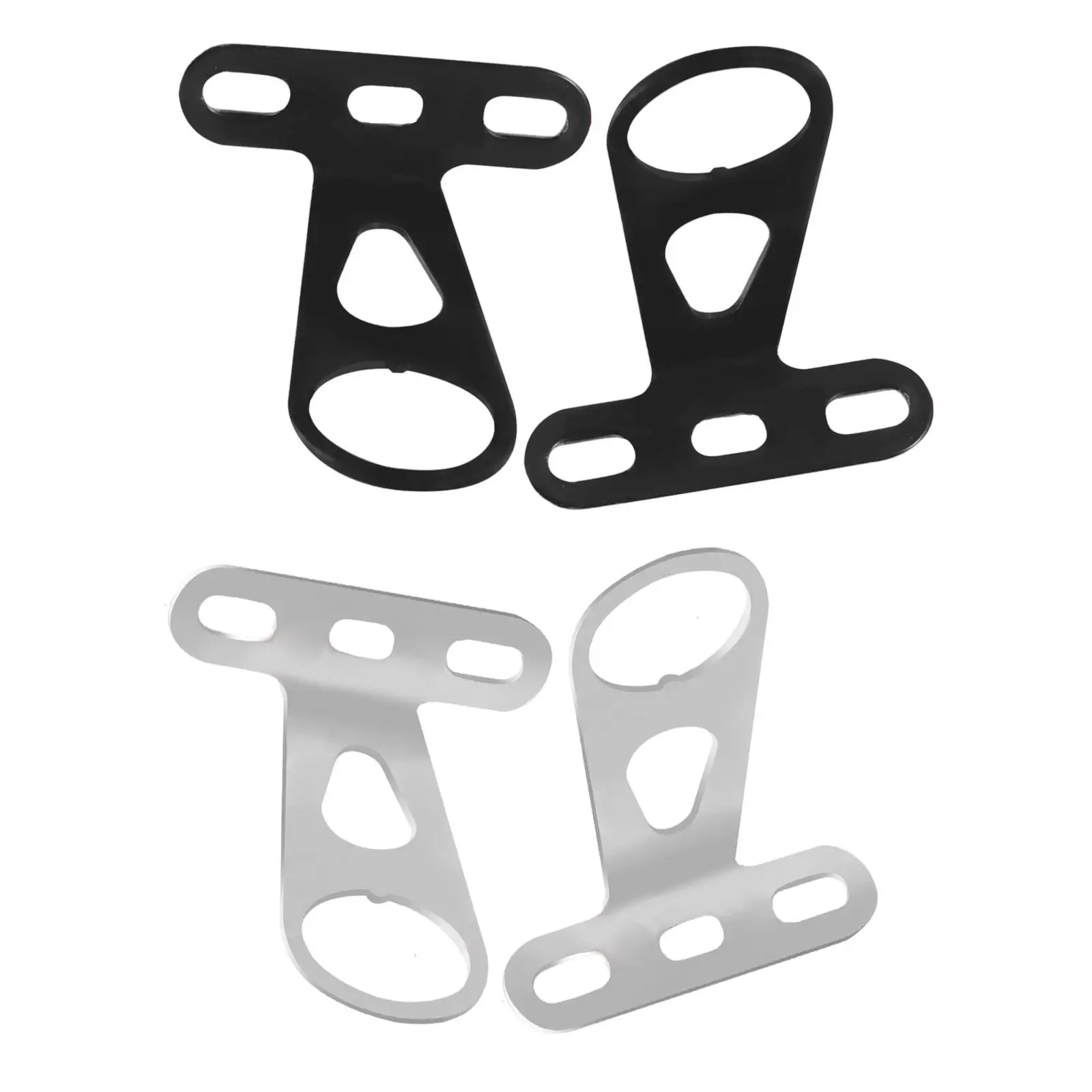 2x Bike Front Basket Holder Mounting Brackets Metal Supporting Racks for Bike Basket Installation for Hardware Cycling Riding 2x Bike Front Basket Holder Mounting Brackets Metal Supporting Racks for Bike Basket Installation for Hardware Cycling Riding