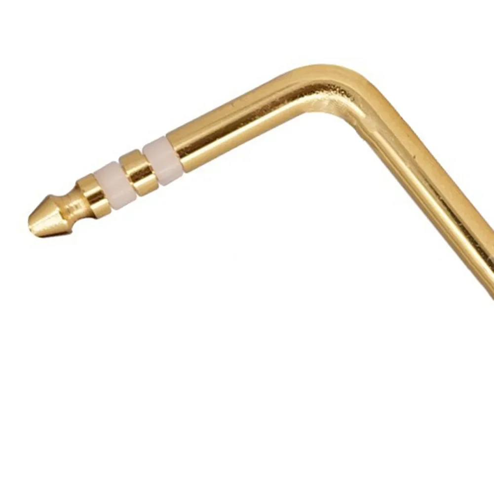 Arme Whammy Bar Gitarre Tremolo Arme Gold Gold Silber 1 Stück Schraube in E-Gitarre Tremolo 6mm Arme Whammy Bar Gewinde 3 Farbe – Detail 6