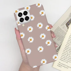 Heart Cartoon Silicone Matte Shockproof Phone Case - Protective TPU Cover for Samsung Galaxy M33 5G (MT35)