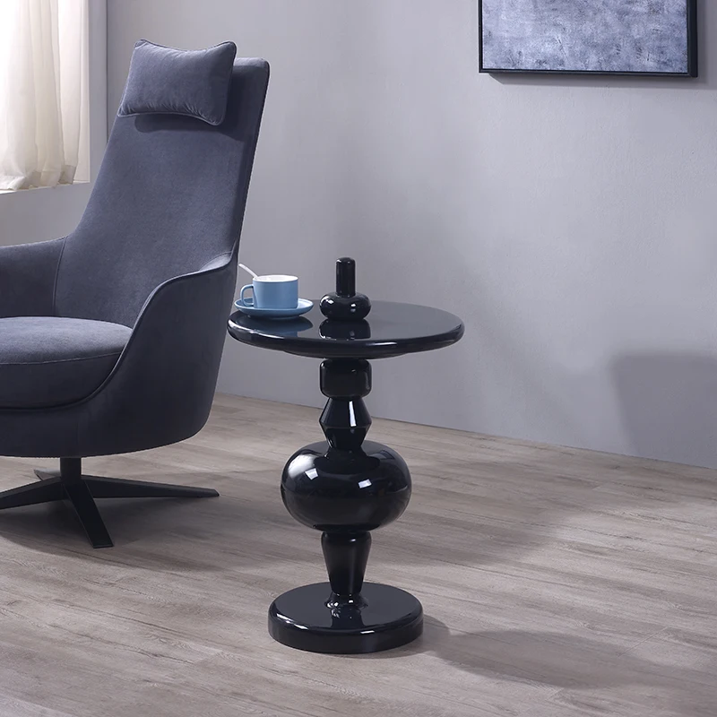

Black ModernCoffee Tables Side Bedside Frames Nordic Coffee Tables Corner Design Luxury Tables Basses De Salon House Furniture