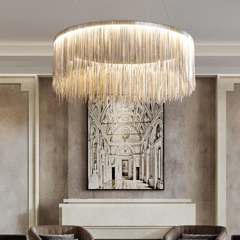 북유럽 가정 장식 샹들리에 식당 광택 펜던트 조명 천장 조명기구 실내 조명, 행잉 램프